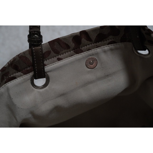 Nine West Leopard/Cheetah Print Tote Bag - Picture 7 of 10